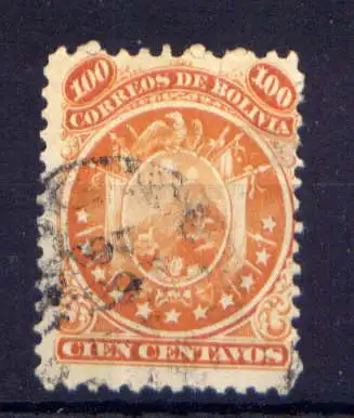 (310) Bolivien Nr.16        O  gestempelt