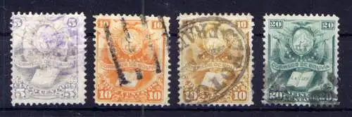 (311) Bolivien Nr.18/21        O  gestempelt