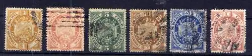 (317) Bolivien ex.Nr.38/44 I        O  gestempelt