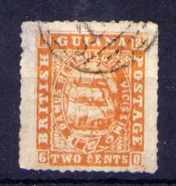(101) Britisch - Guayana Nr.16             O  gestempelt