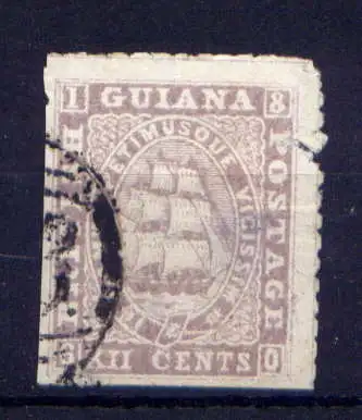 (103) Britisch - Guayana Nr.19             O  gestempelt