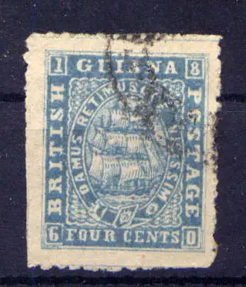 (104) Britisch - Guayana Nr.26             O  gestempelt