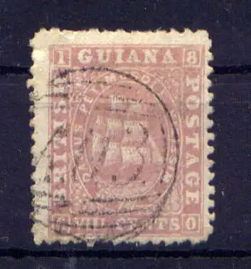 (106) Britisch - Guayana Nr.27             O  gestempelt