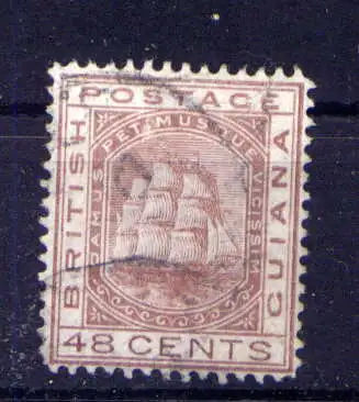 (116) Britisch - Guayana Nr.39             O  gestempelt
