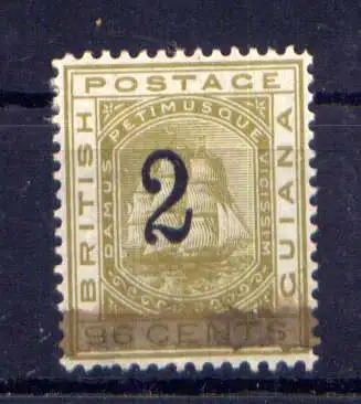 (118) Britisch - Guayana Nr.52             *  ungebraucht