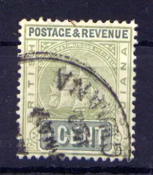 (122) Britisch - Guayana Nr.82             O  gestempelt