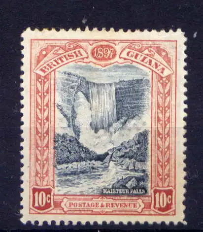 (129) Britisch - Guayana Nr.101             (*)  ohne Gummierung