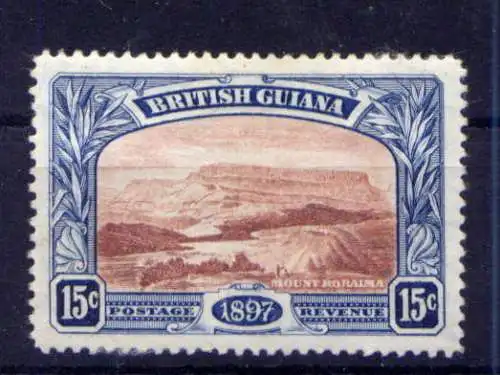 (130) Britisch - Guayana Nr.102             (*)  ohne Gummierung