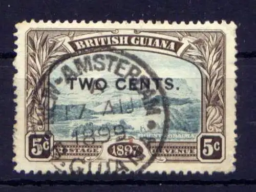 (131) Britisch - Guayana Nr.103             O  gestempelt