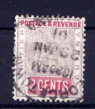(133) Britisch - Guayana Nr.106             O  gestempelt