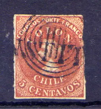 (378) Chile Nr.1, 3 oder 7 ?             O  gestempelt