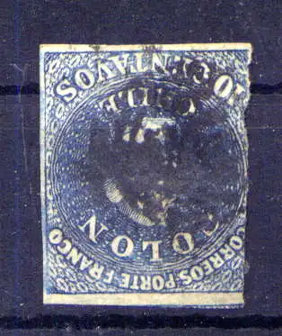 (380) Chile Nr.2 oder 5 ?             O  gestempelt