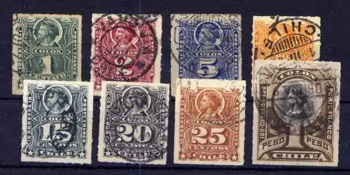 (388) Chile ex.Nr.32/40             O  gestempelt