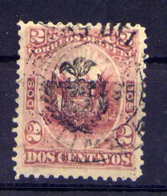 (398) Chile in Peru Nr.3             O  gestempelt