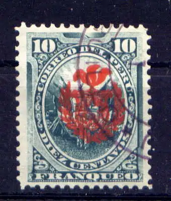 (399) Chile in Peru Nr.5             O  gestempelt