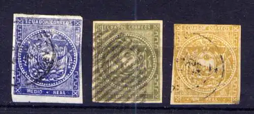 (325) Ecuador Nr.1/3             O  gestempelt