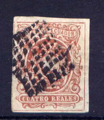 (326) Ecuador Nr.4             O  gestempelt