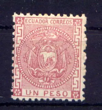 (329) Ecuador Nr.7             *  ungebraucht