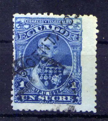 (334) Ecuador Nr.28             O  gestempelt