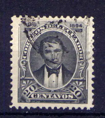 (337) Ecuador Nr.34             O  gestempelt