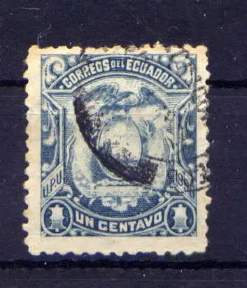 (341) Ecuador Nr.54 Y             O  gestempelt
