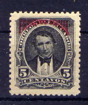 (358) Ecuador Dienst Nr.17             *  ungebraucht