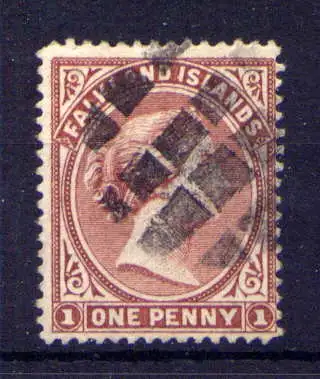 (002) Falklandinseln Nr.5            O  gestempelt