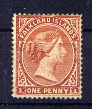 (004) Falklandinseln Nr.9            (*)  ohne Gummierung