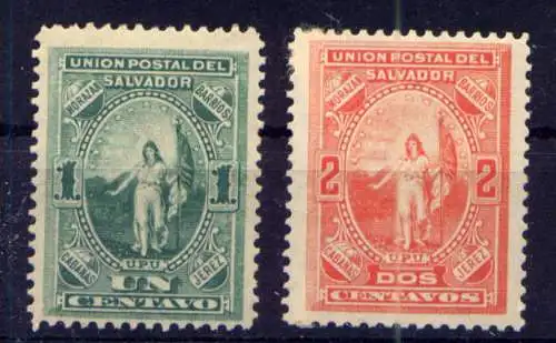 (239) El Salvador Nr.II + III              *  ungebraucht