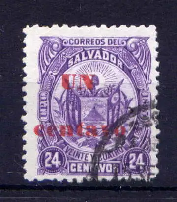 (255) El Salvador Nr.125              O  gestempelt