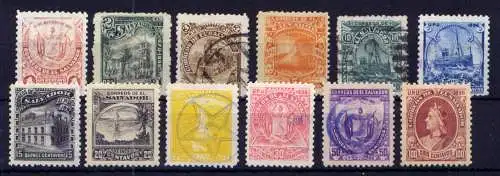 (260) El Salvador Nr.154/65              O  gestempelt + *  ungebraucht + (*)  ohne Gummierung