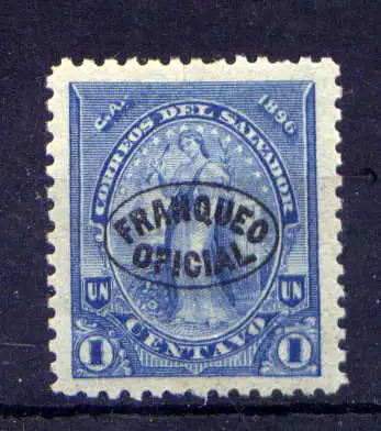 (267) El Salvador Dienst Nr.13              *  ungebraucht