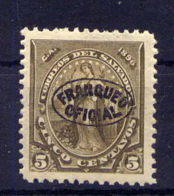 (269) El Salvador Dienst Nr.16              *  ungebraucht