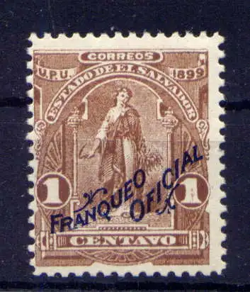 (277) El Salvador Dienst Nr.78 I              *  ungebraucht