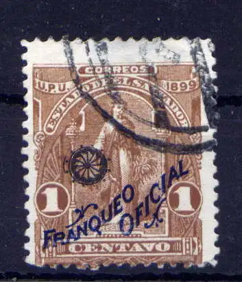 (278) El Salvador Dienst Nr.78 II              O  gestempelt