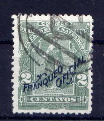 (279) El Salvador Dienst Nr.79 I              O  gestempelt