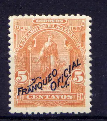 (281) El Salvador Dienst Nr.81 I              *  ungebraucht