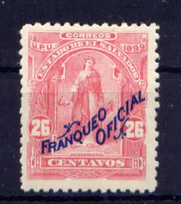 (285) El Salvador Dienst Nr.86 I              *  ungebraucht