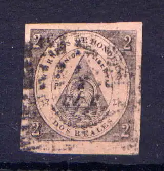 (002) Honduras Nr.2               O  gestempelt