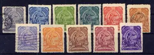 (007) Honduras Nr.47/57                 O  gestempelt + (*)  ohne Gummierung