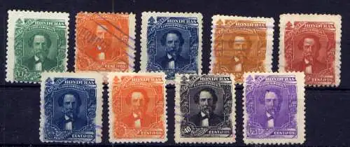 (008) Honduras ex.Nr.58/68                 O  gestempelt + *  ungebraucht + (*)  ohne Gummierung