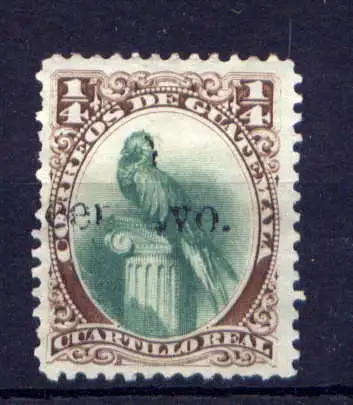 (117) Guatemala Nr.17                  (*)  ohne Gummierung
