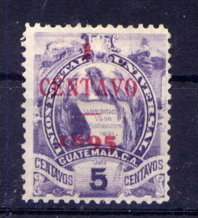 (122) Guatemala Nr.56                 *  ungebraucht