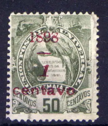 (126) Guatemala Nr.74                 O  gestempelt 