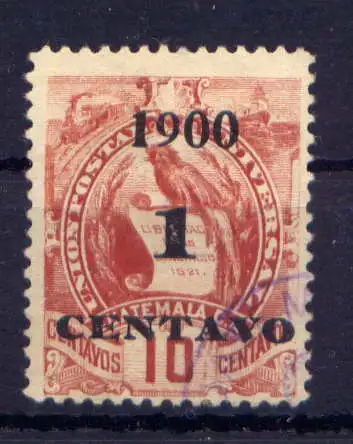 (129) Guatemala Nr.95                 O  gestempelt 