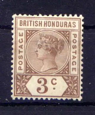 (016) Britisch Honduras Nr.33                 *  ungebraucht