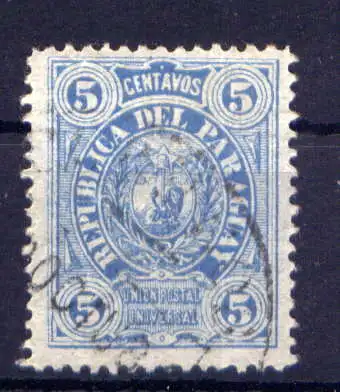 (063) Paraquay Nr.17 y          O  gestempelt
