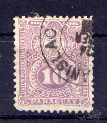 (065) Paraquay Nr.22          O  gestempelt
