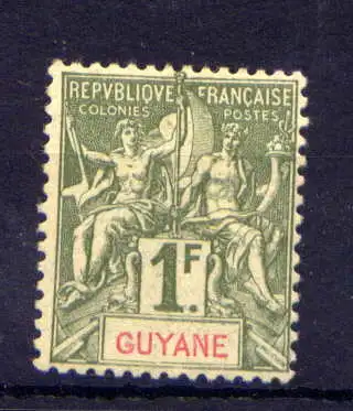 (013) Französich - Guayana Nr.41          *  ungebraucht