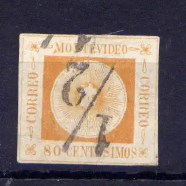 (202) Uruguay Nr.9          O  gestempelt